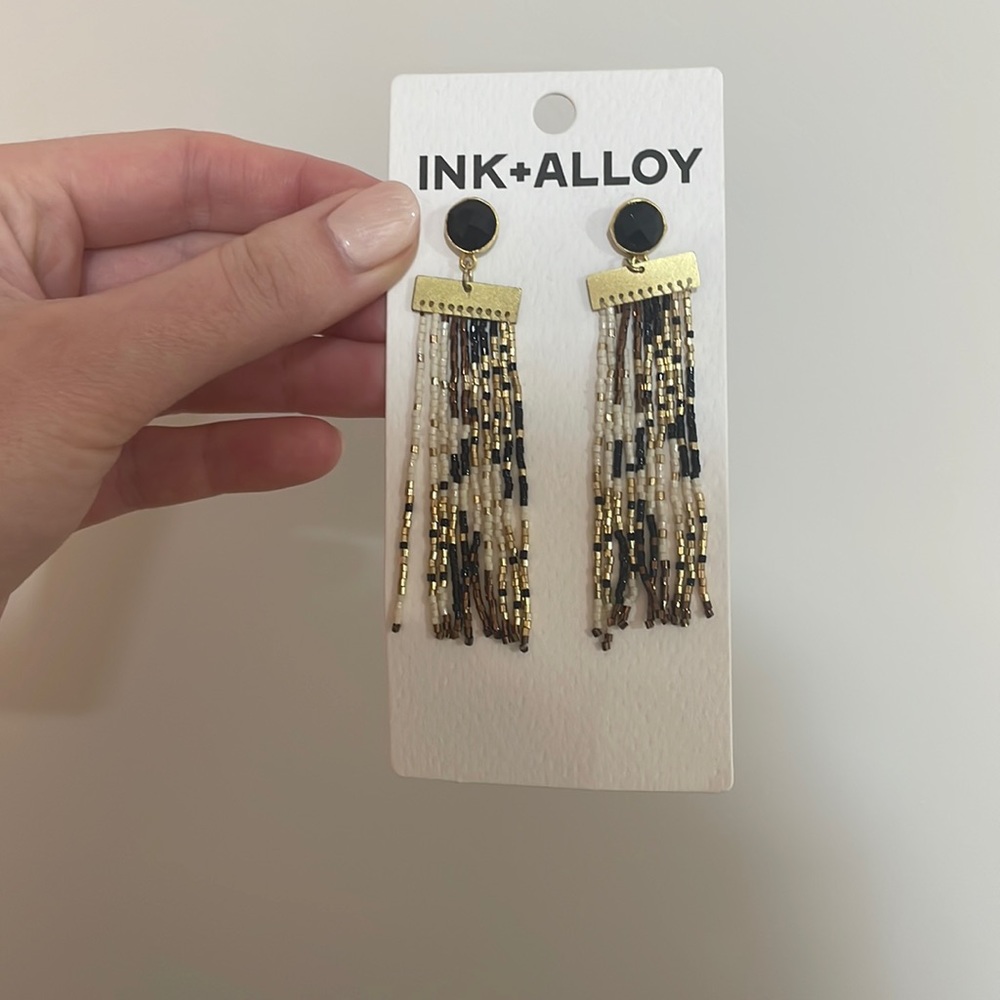 Ink + Alloy Party earrings